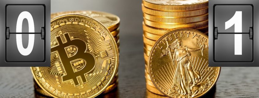 Gold Scores one point against Bitcoin