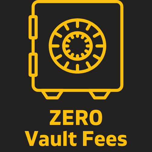 Zero Vault Fees with Monetary Metals