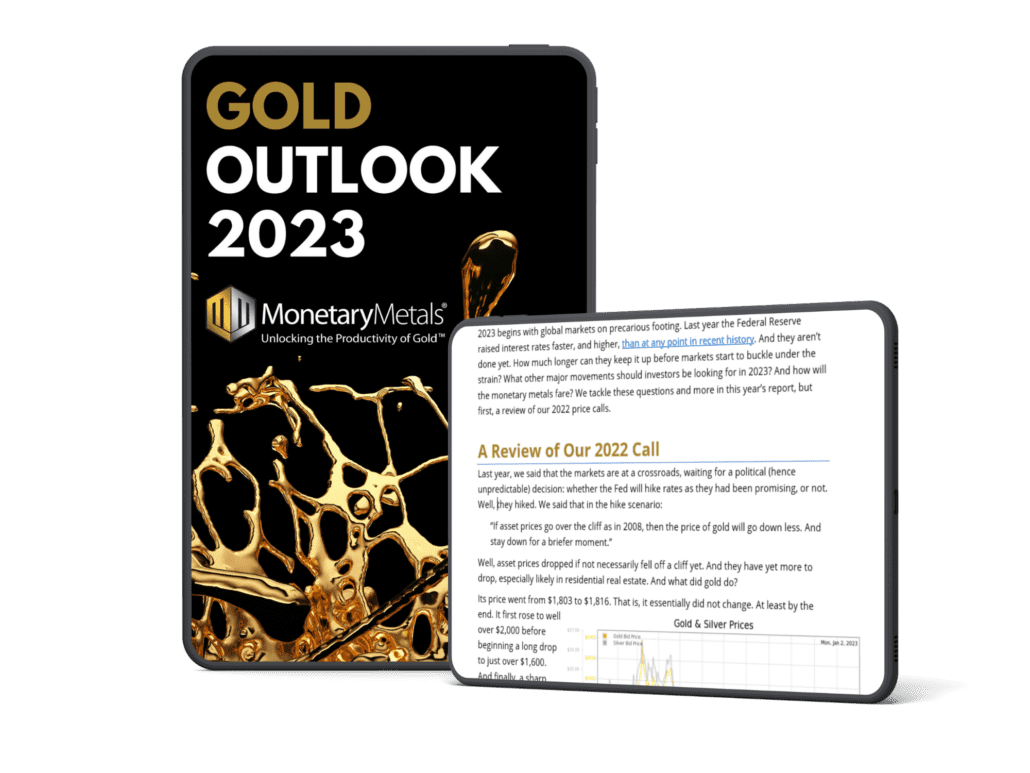 Monetary Metals Gold Outlook Report 2023